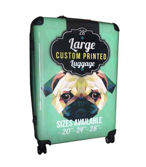 Custom Printed Luggage